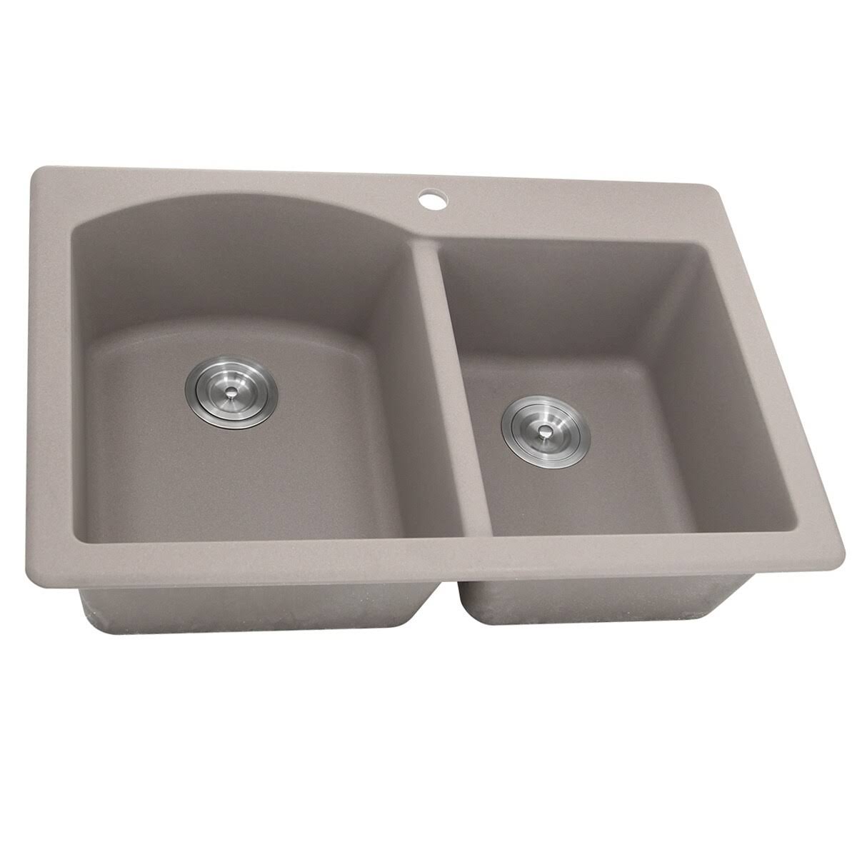 Truffle Granite Composite Topmount Sink A8259