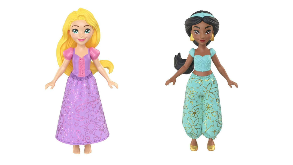 Disney Princess 3.5-inch Small Doll - Rapunzel & Jasmine Z96477