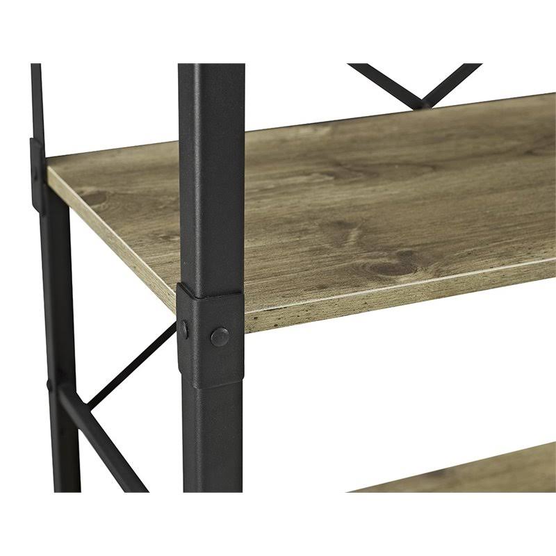 4 Shelf Bookcase in Barnwood Y630043