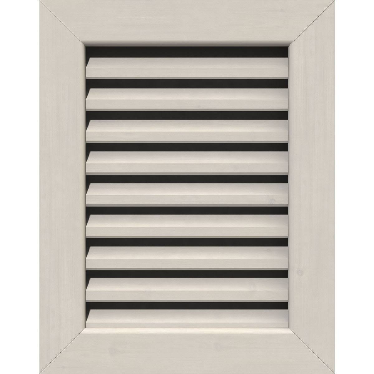 36 inchw x 36 inchh Primed Smooth Western Red Cedar Gable Vent M5279