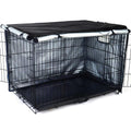 Durable Double Door Waterproof Anti-UV Dog Crate Cover T28544
