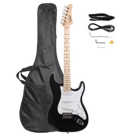 Maple Fingerboard Electric Guitar with Case and Accessories Pack M285324