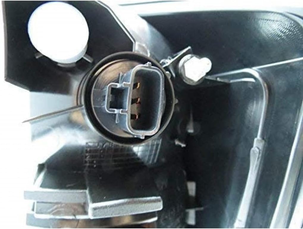 Tail Light Assembly Black Bezel Clear Lens Driver Side M783