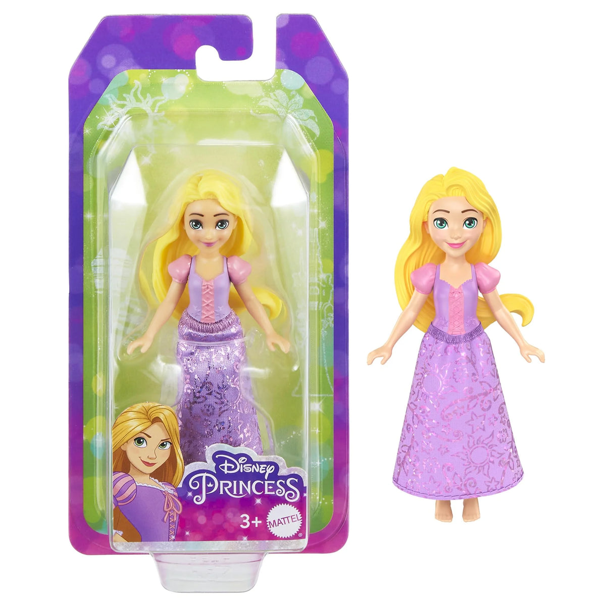 Disney Princess 3.5-inch Small Doll - Rapunzel & Jasmine Z96477