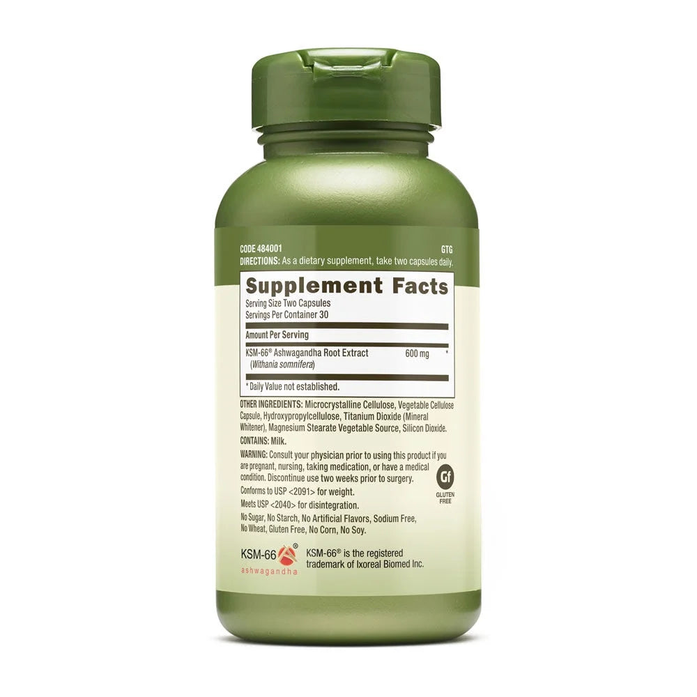 Ashwagandha 600mg 60 Capsules X650992