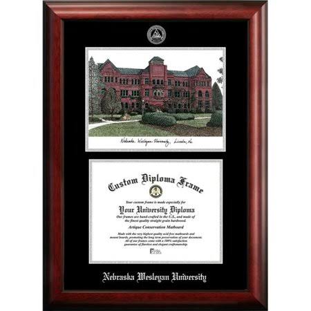 Silver Embossed Diploma Frame with Lithograph Y6771