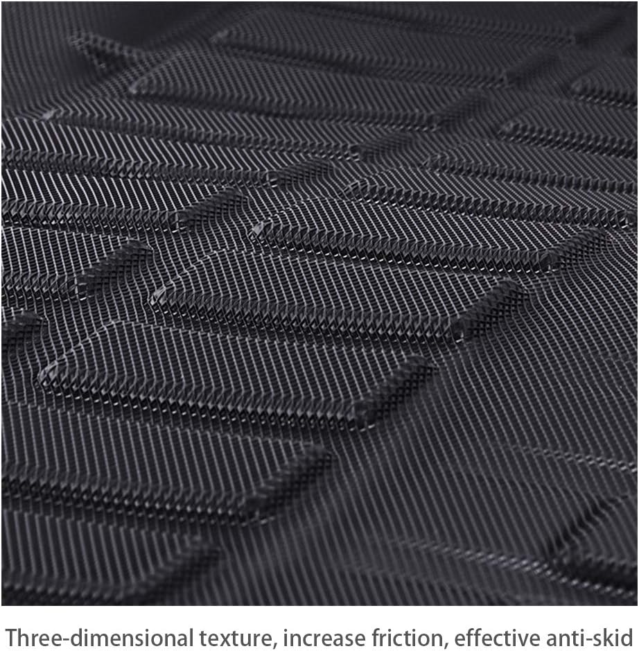 Cargo Liner Heavy Duty Rubber Waterproof Black Pack of 2 L49892