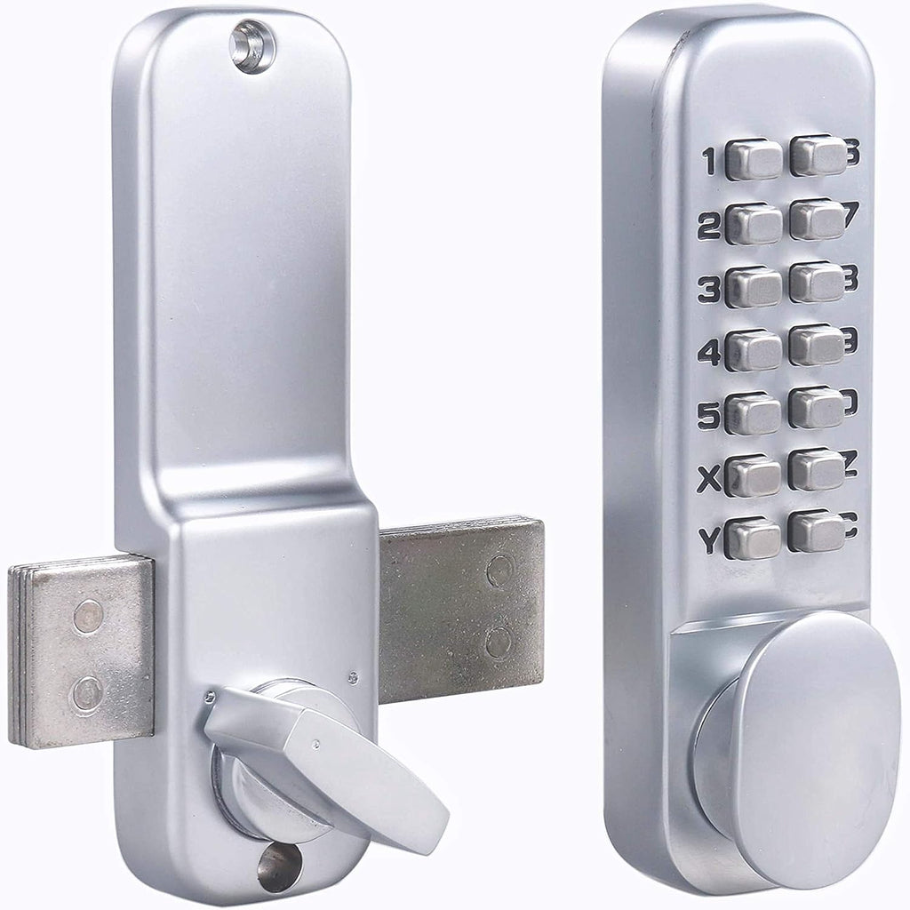 Satin Chrome Combination Surface Mount Deadbolt K9627