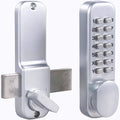Satin Chrome Combination Surface Mount Deadbolt K9627