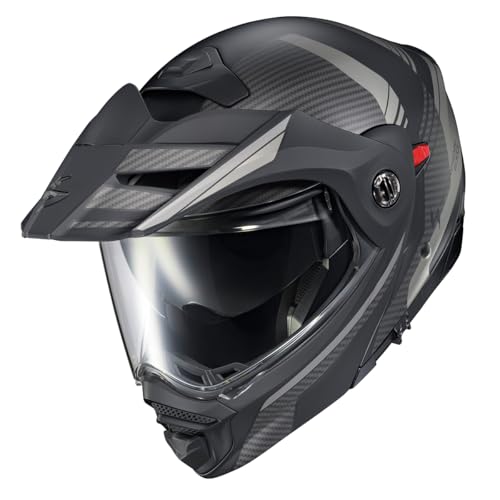 Modular Motorcycle Helmet with Speaker Pockets DOT ECE Approved Large J42436