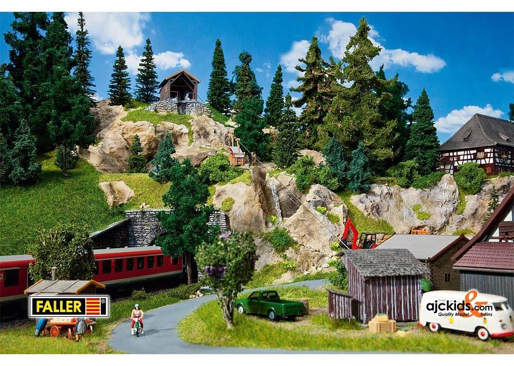 Cable-Way with Drive HO Scale Building Kit D31211