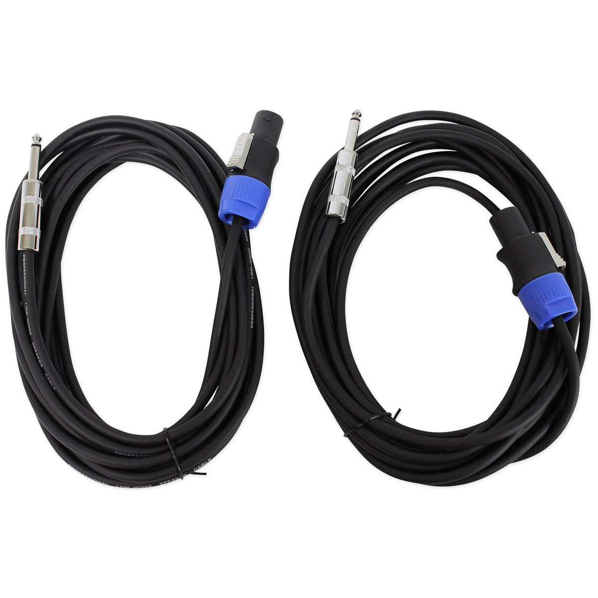 12 3-Way 1000W 4-Ohm Passive DJ Speakers with Stands, Cables, Bag R701