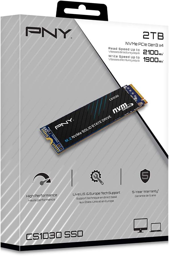 2TB M.2 NVMe PCIe Gen3 x4 Internal Solid State Drive O8388