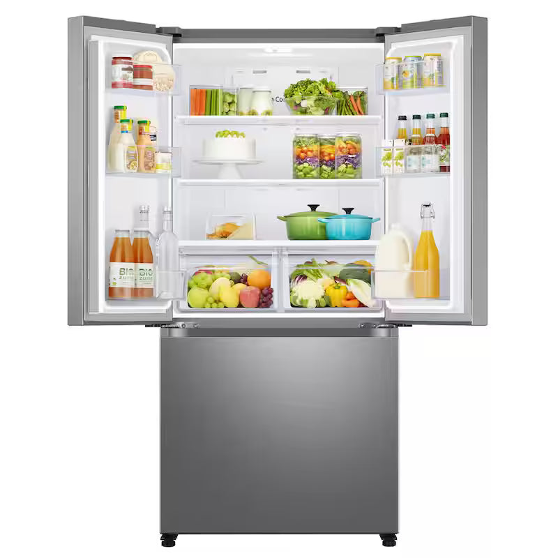 17.5 cu. ft. 3-Door French Door Counter Depth Refrigerator W919