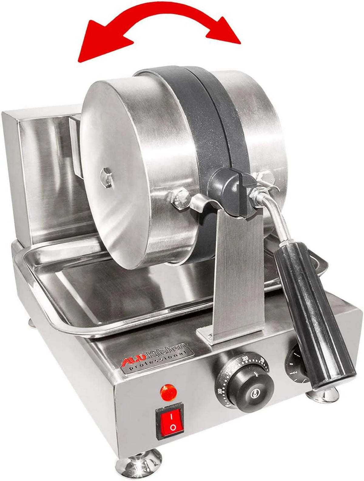 Rotating Nonstick Waffle Iron J7735