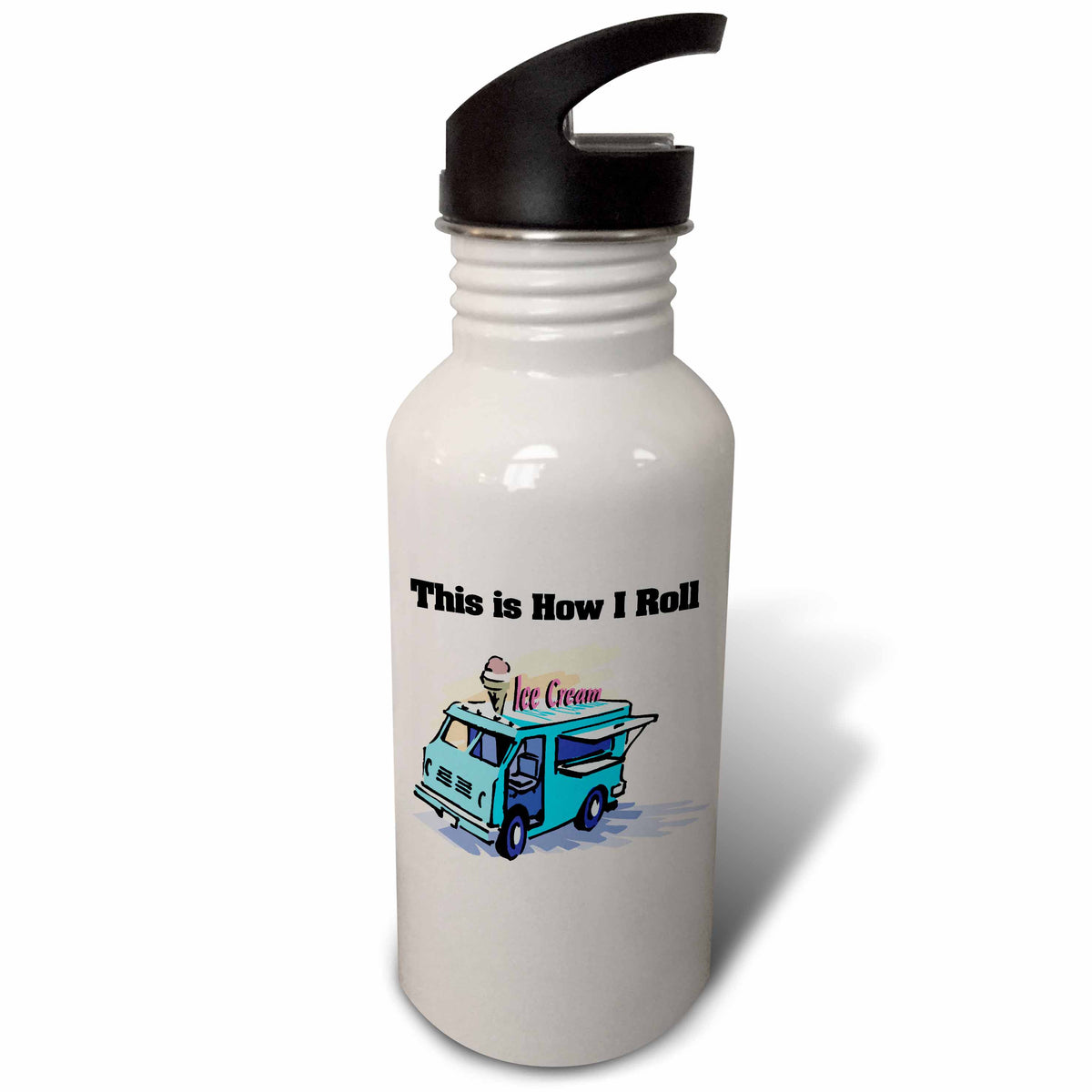 Ice Cream Truck 21 oz Sports Water Bottle A904009