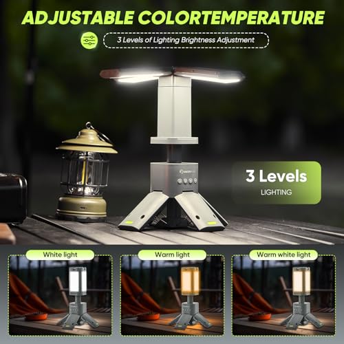 14000mAh Telescopic Rechargeable Camping Lantern Q1064