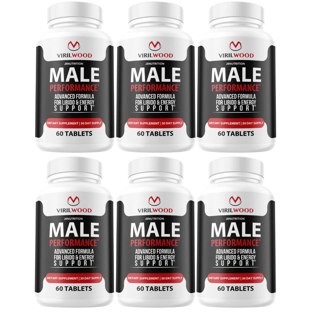 Performance & Drive Pills for Men - 6 Bottles E2098