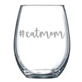 Laser Etched Wine Glass 17 Oz F44781