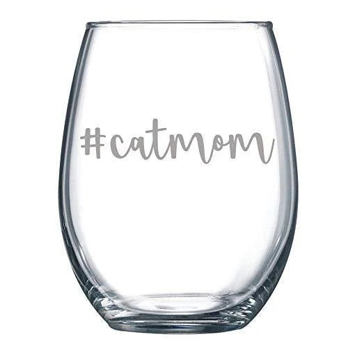 Laser Etched Wine Glass 17 Oz F44781