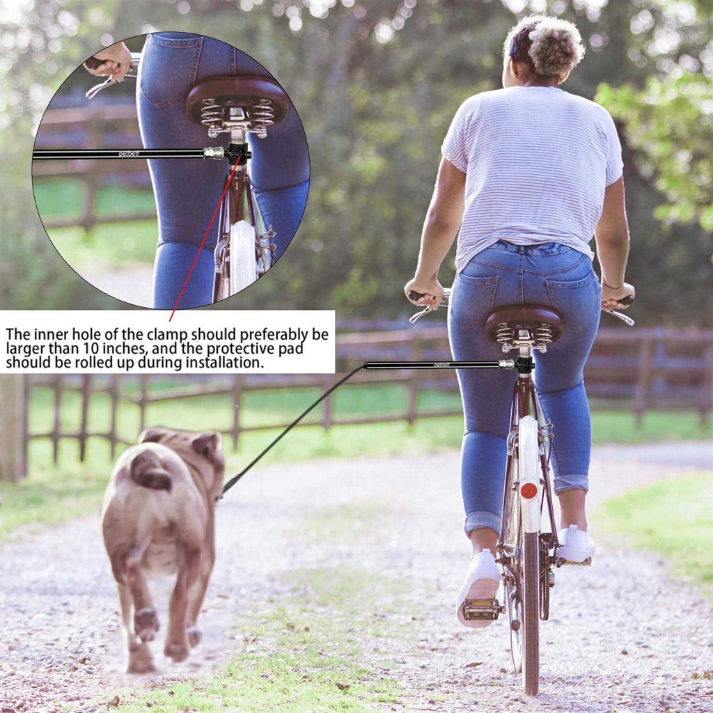 Dog Bike Leash with Quick Connect Mechanism P145
