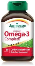 Omega-3 Complete 80 softgels F94578