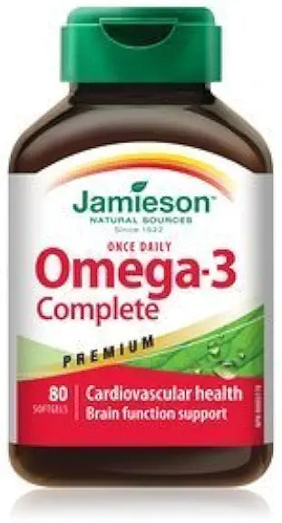 Omega-3 Complete 80 softgels F94578