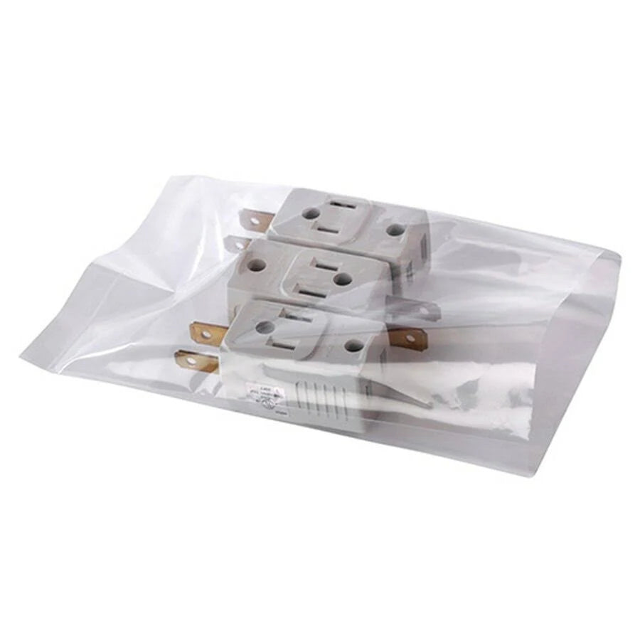 4 mil Clear Poly Bags, 8 x 12, 1000/Case W8317