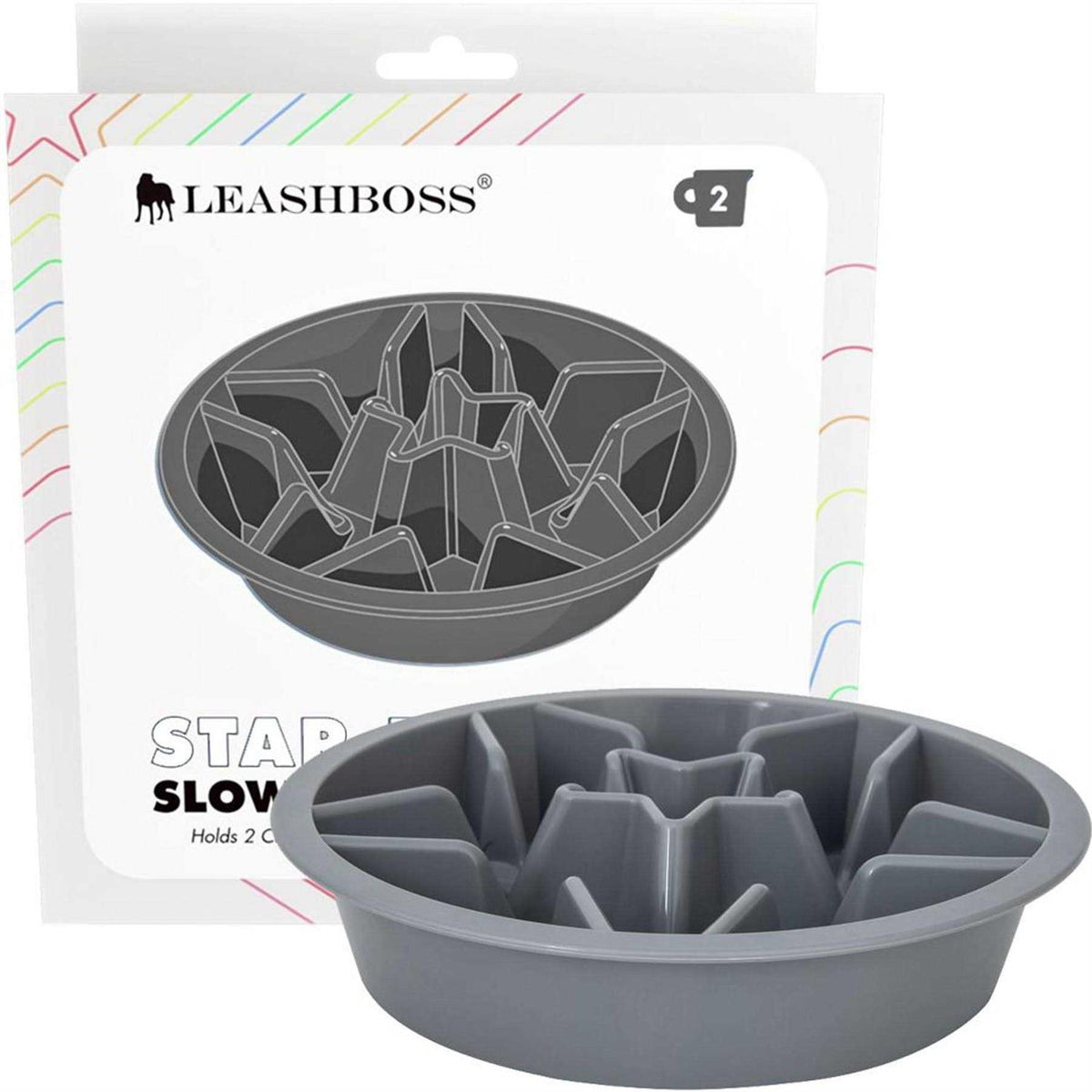 Slow Feeder Dog Bowl with Feeder Holes M576978