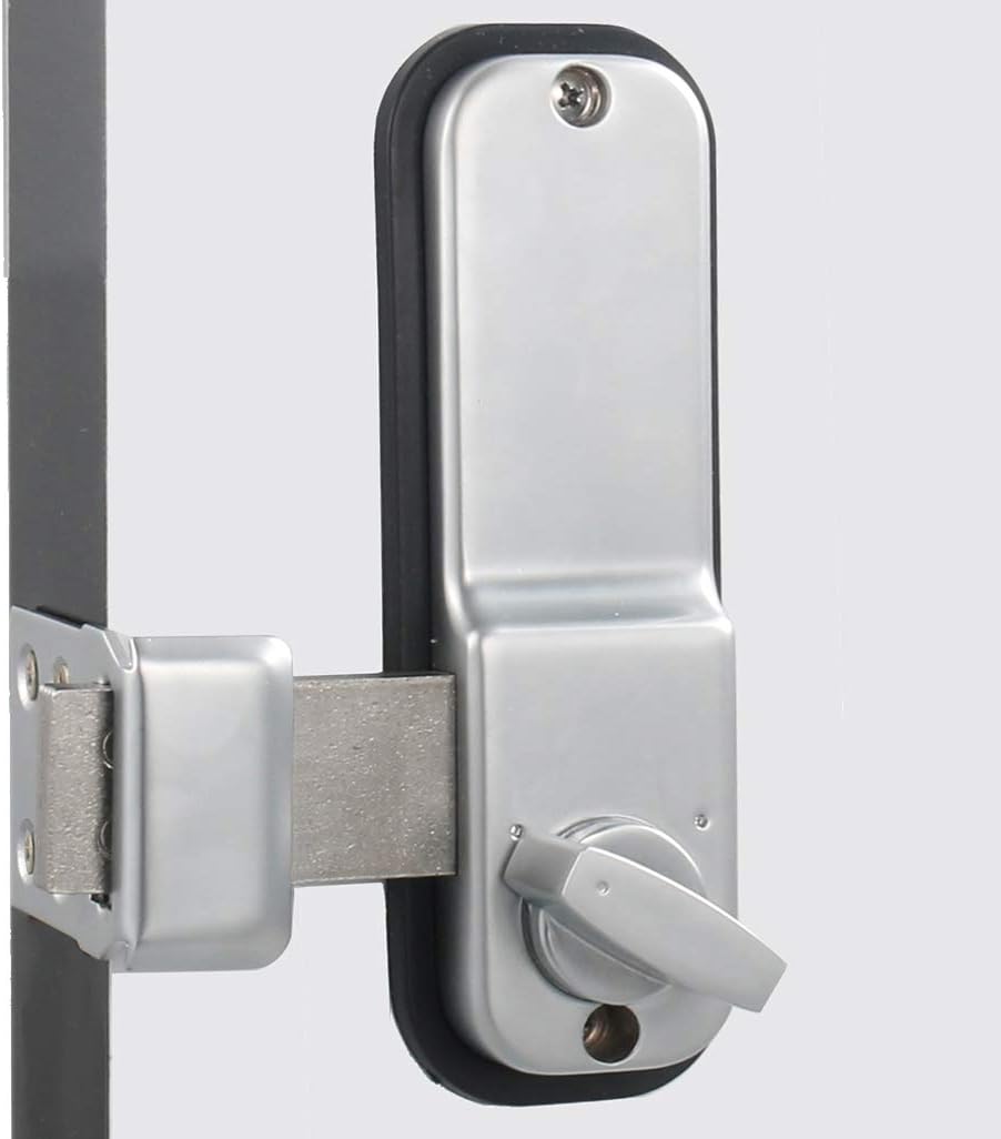 Satin Chrome Combination Surface Mount Deadbolt K9627