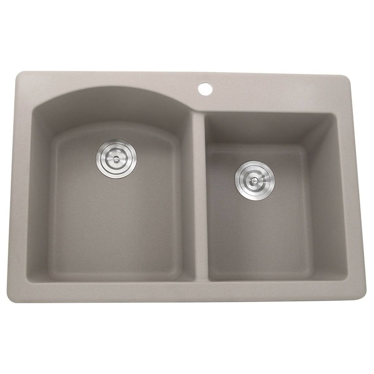 Truffle Granite Composite Topmount Sink A8259