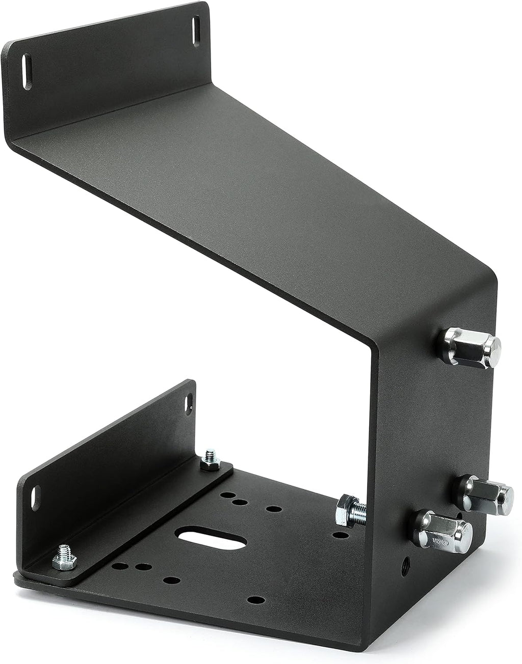 Heavy Duty Textured Black Spare Tire Carrier Mount B611