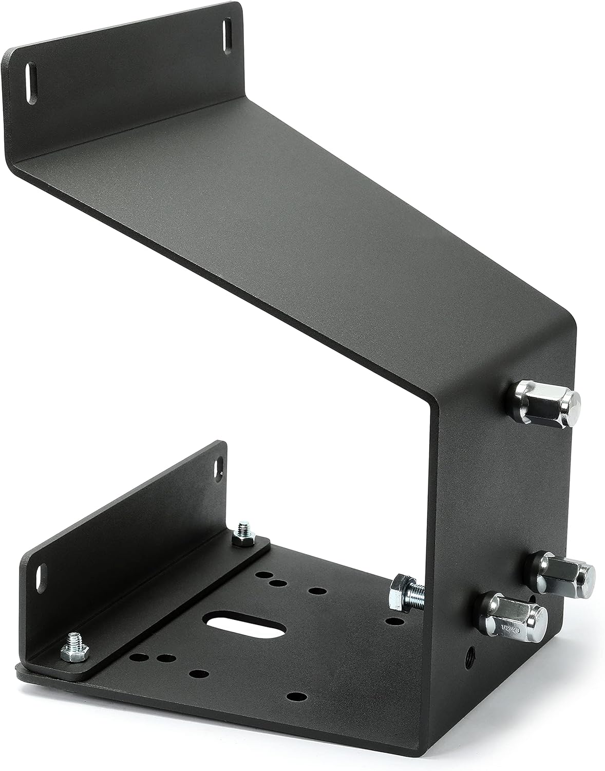 Heavy Duty Textured Black Spare Tire Carrier Mount B611