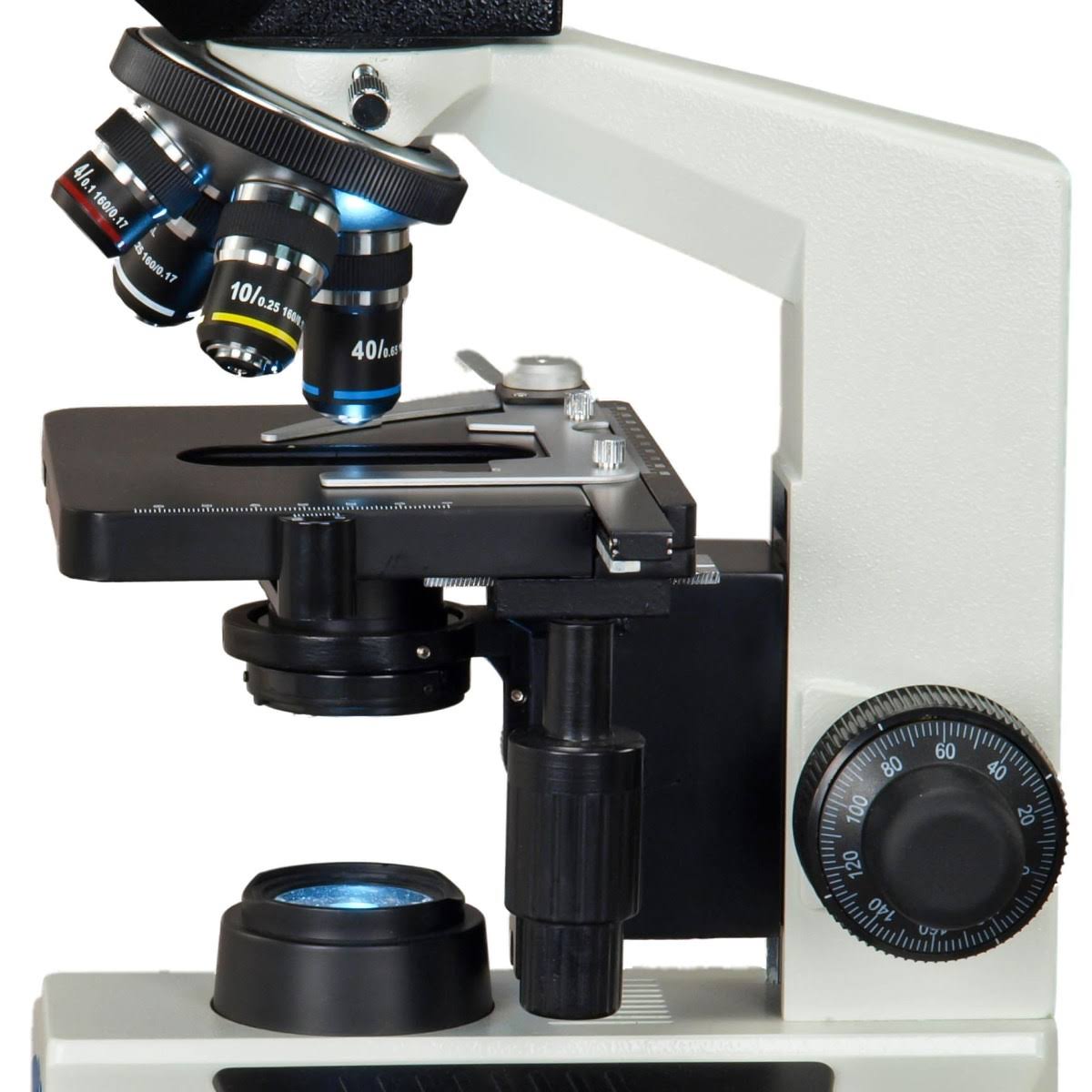 40X-2000X Built-in 3.0MP Digital Camera Compound LED Binocular Microscope with Vinyl Carrying Case X112876