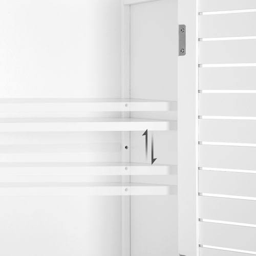 White Over-the-Toilet Storage Cabinet Y801577
