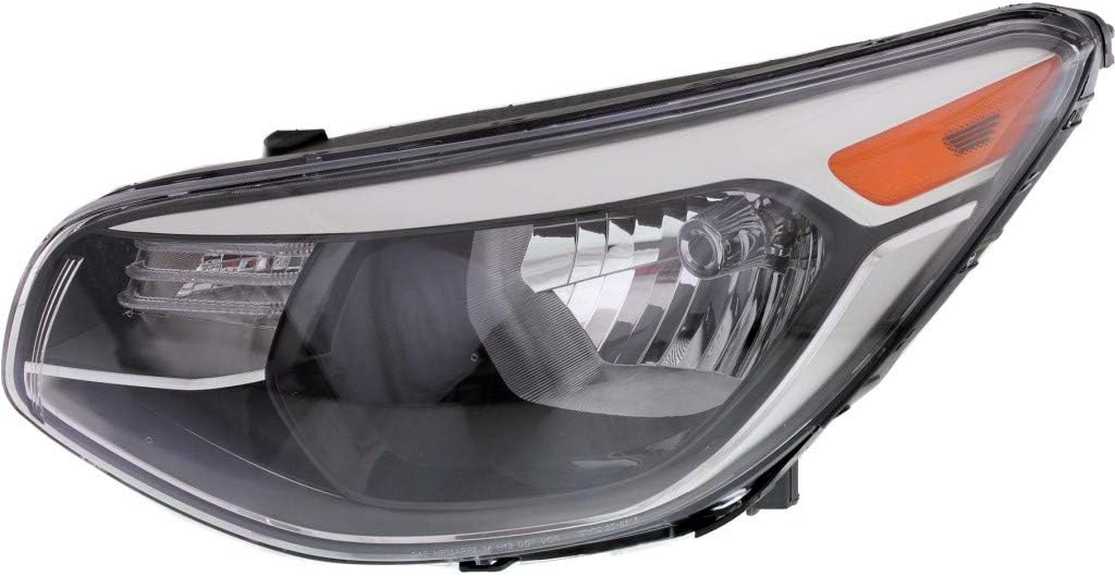 Passenger Side Halogen Headlight for Kia Soul 2014-2018 O30587