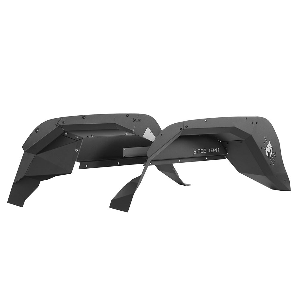 2Pcs Black Steel Rear Inner Fender Liners U56717