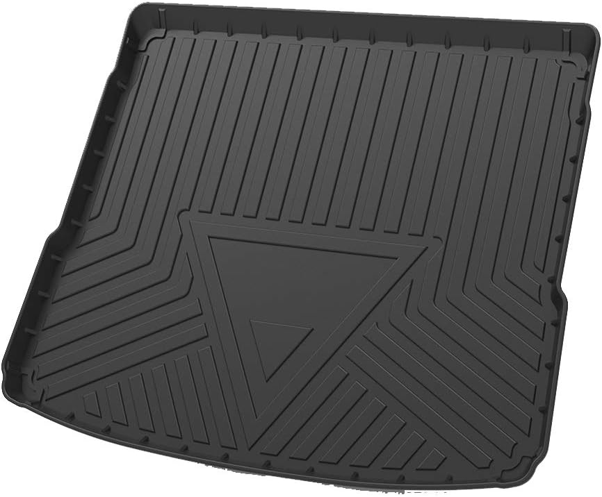 Cargo Liner Heavy Duty Rubber Waterproof Black Pack of 2 L49892