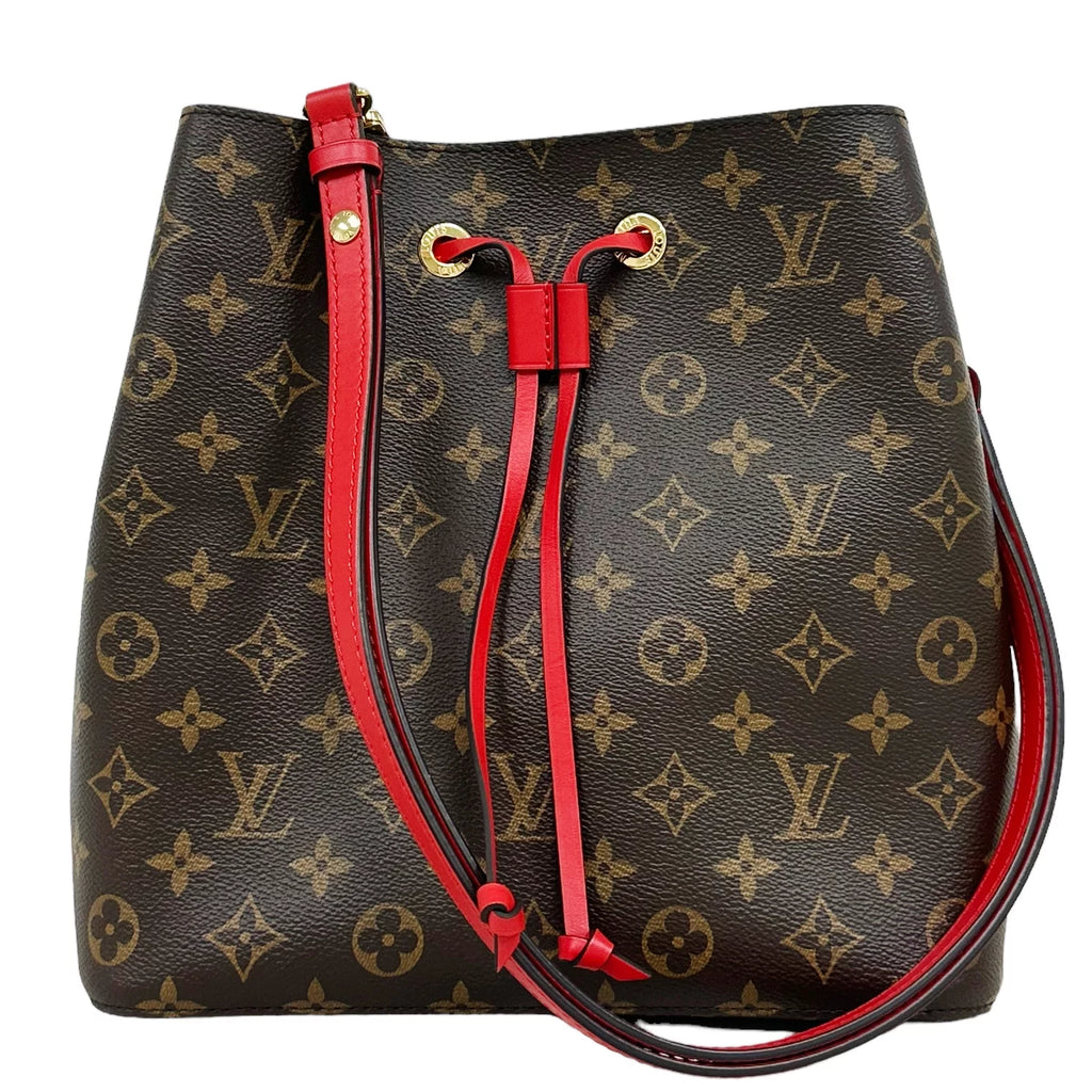 Brown Monogram Bucket Bag F33341