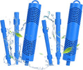 Spa Mineral Stick 2 Pack Hot Tub Filter Universal for Spas Swimming Pool Fish Pond (Blue) H9852