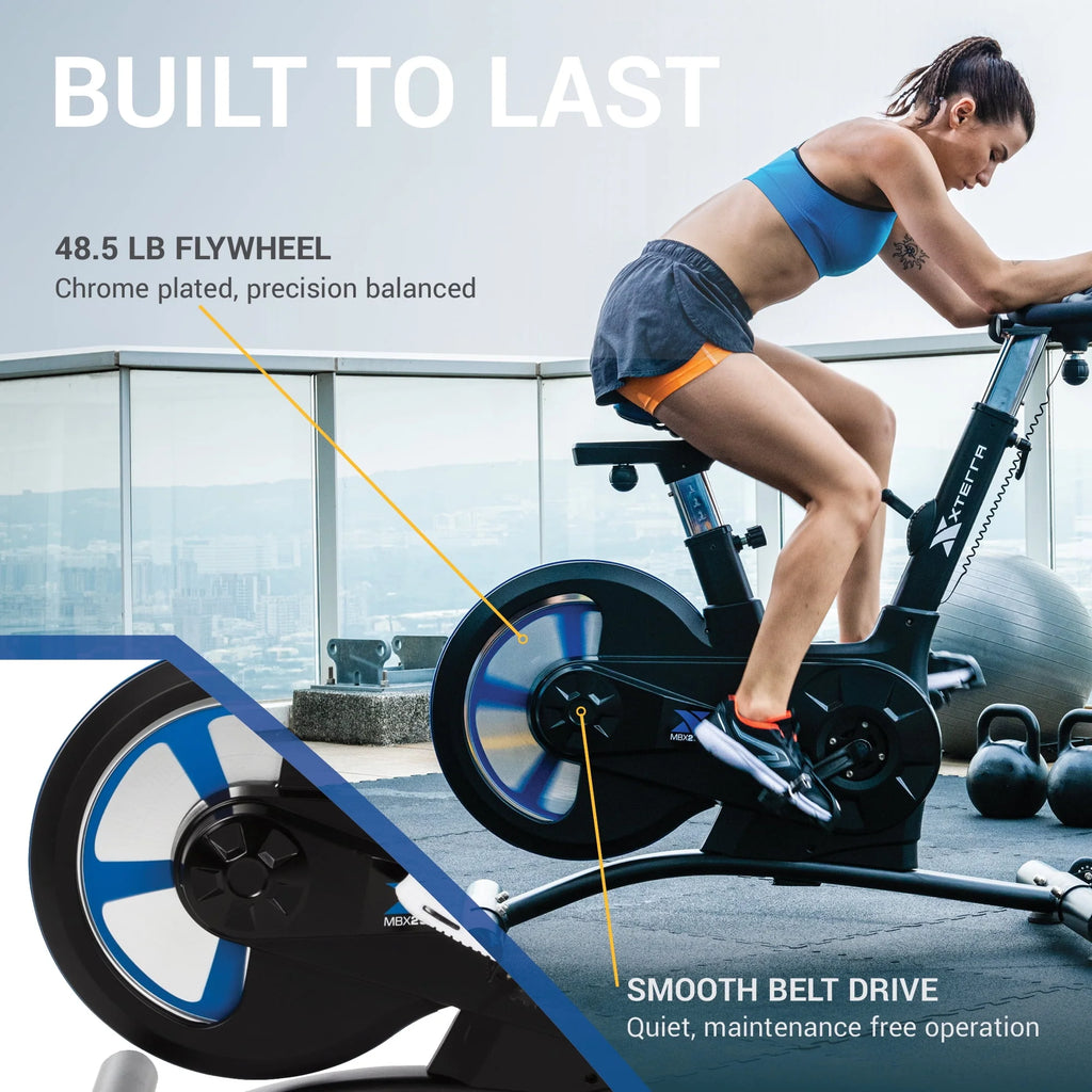 Indoor Cycling Exercise Bike with 8 Resistance Levels D392