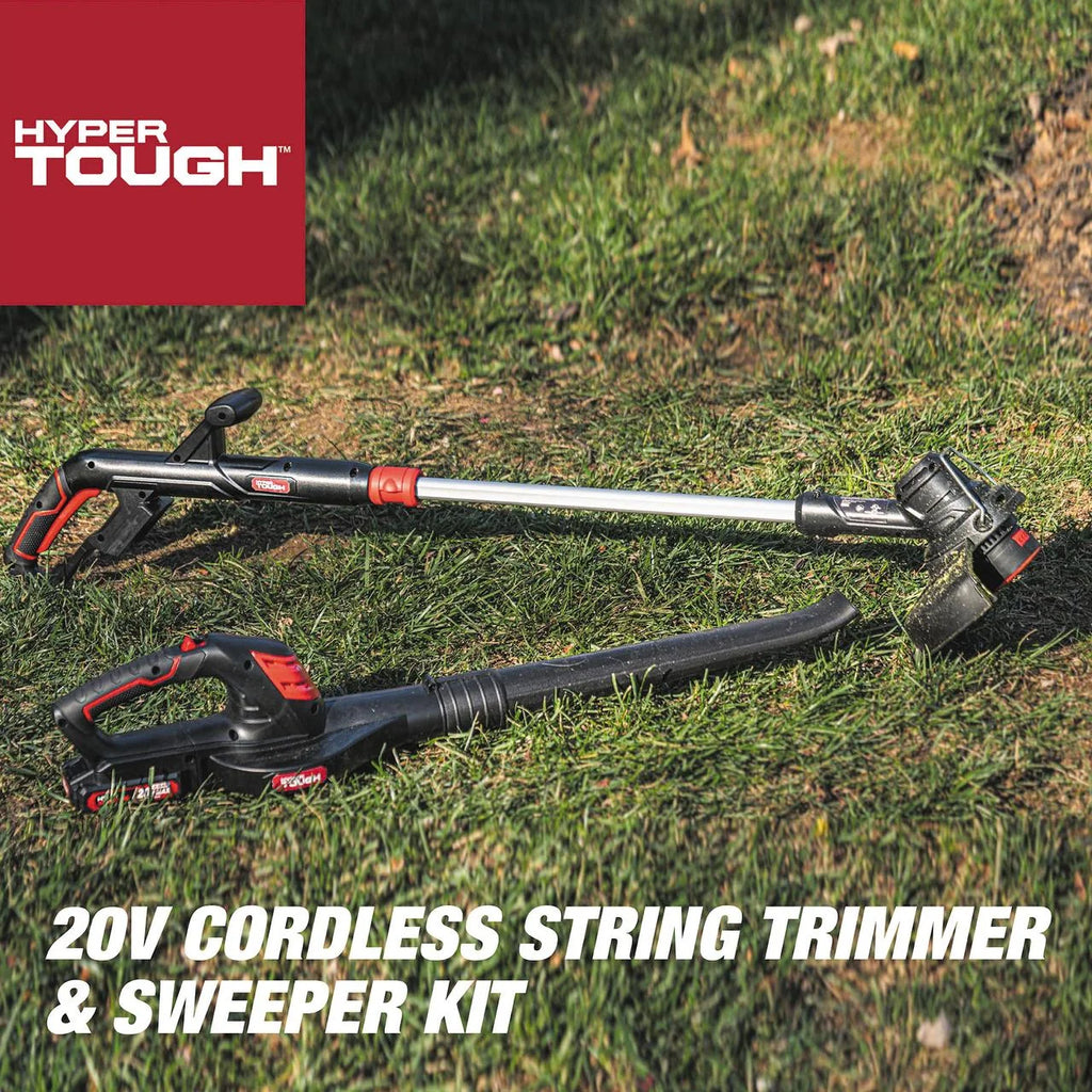 20V Max Cordless Combo Kit, String Trimmer & Sweeper V9189