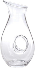 28 Oz Mouth-Blown Lead-Free Crystal Pitcher G973