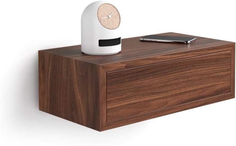 Canaletto Walnut Laminate-Finished Bedside Table A968146