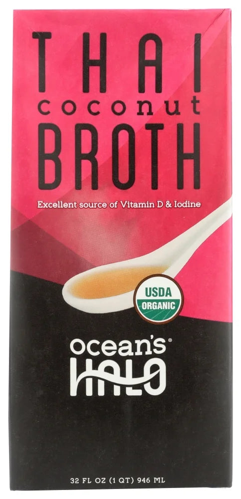 Organic Thai Coconut Broth, 32 oz Pack Of 6 G2808