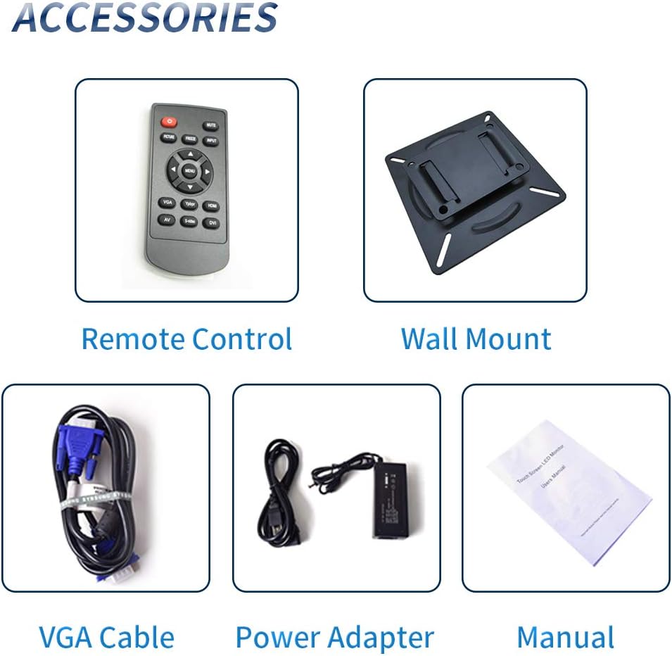 18.5 CCTV Monitor with VESA Wall Mounting V520