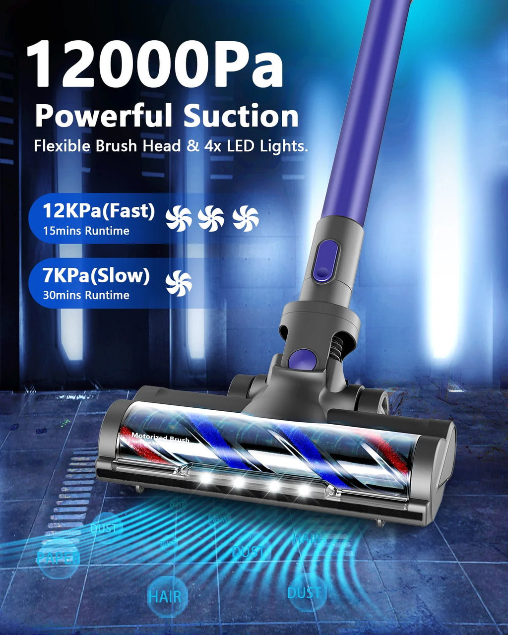 Cordless Stick Vacuum Cleaner Q1235