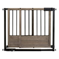 Black Rustic Safety Gate O575825