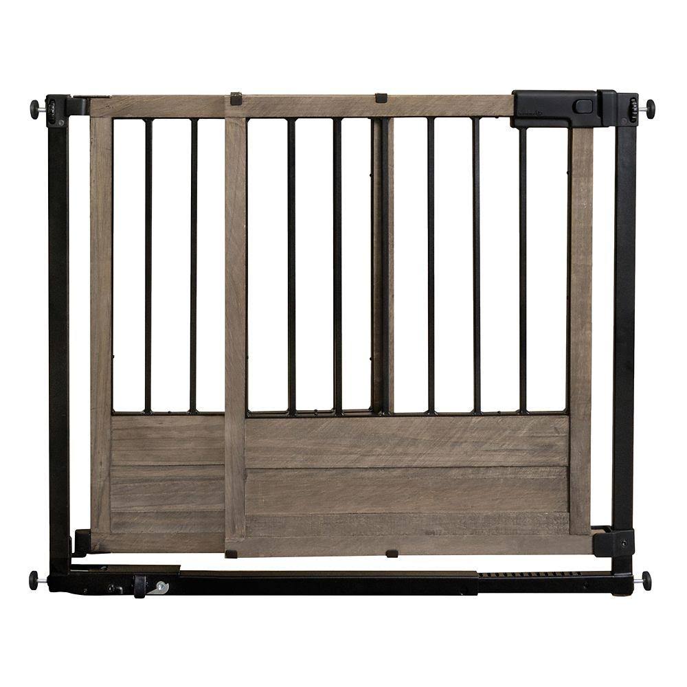 Black Rustic Safety Gate O575825