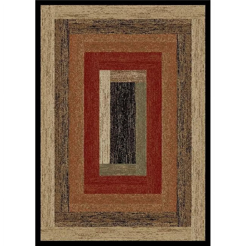 Multi Color Area Rug A4961